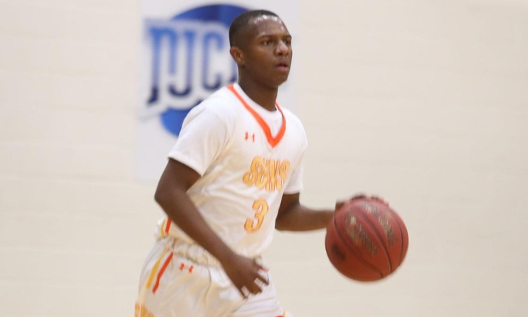 Booker Finishes with Double-Double in Men’s Basketball Loss to North Lake