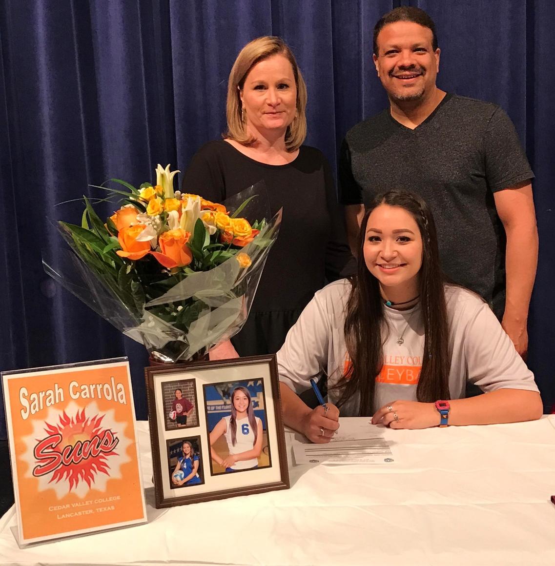 Carrola Commits to Suns Volleyball