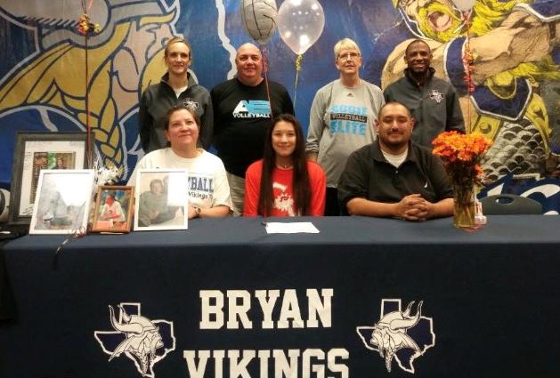 Lady Suns Volleyball Signs Bryan's Hernandez