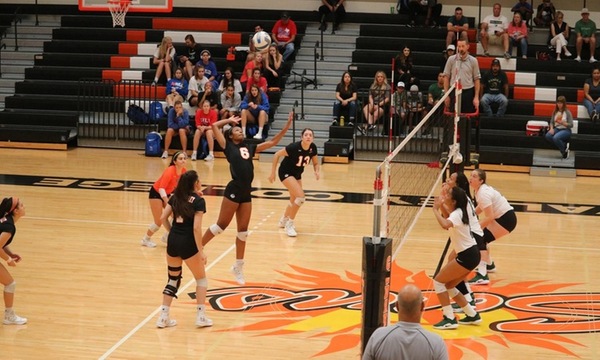Volleyball Defeated by Panola and Hill in Tri-Match