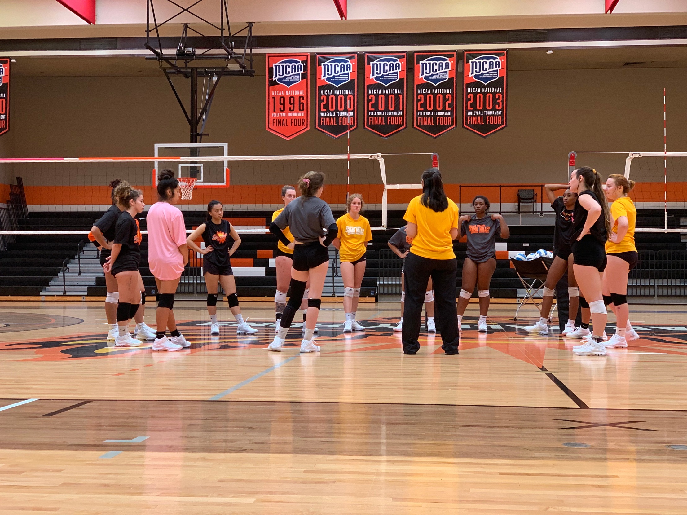 LADY SUNS VOLLEYBALL CONCLUDED THEIR 2021 PRESEASON CAMP