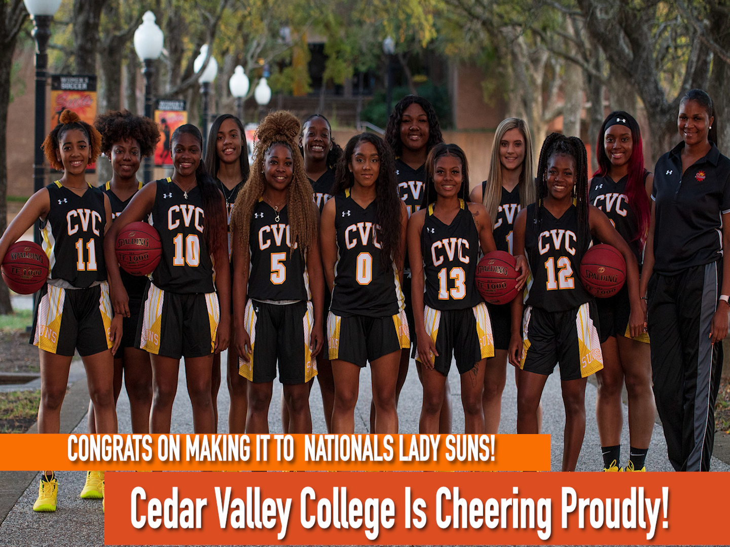 LADY SUNS TAKE CEDAR VALLEY TO NATIONALS!