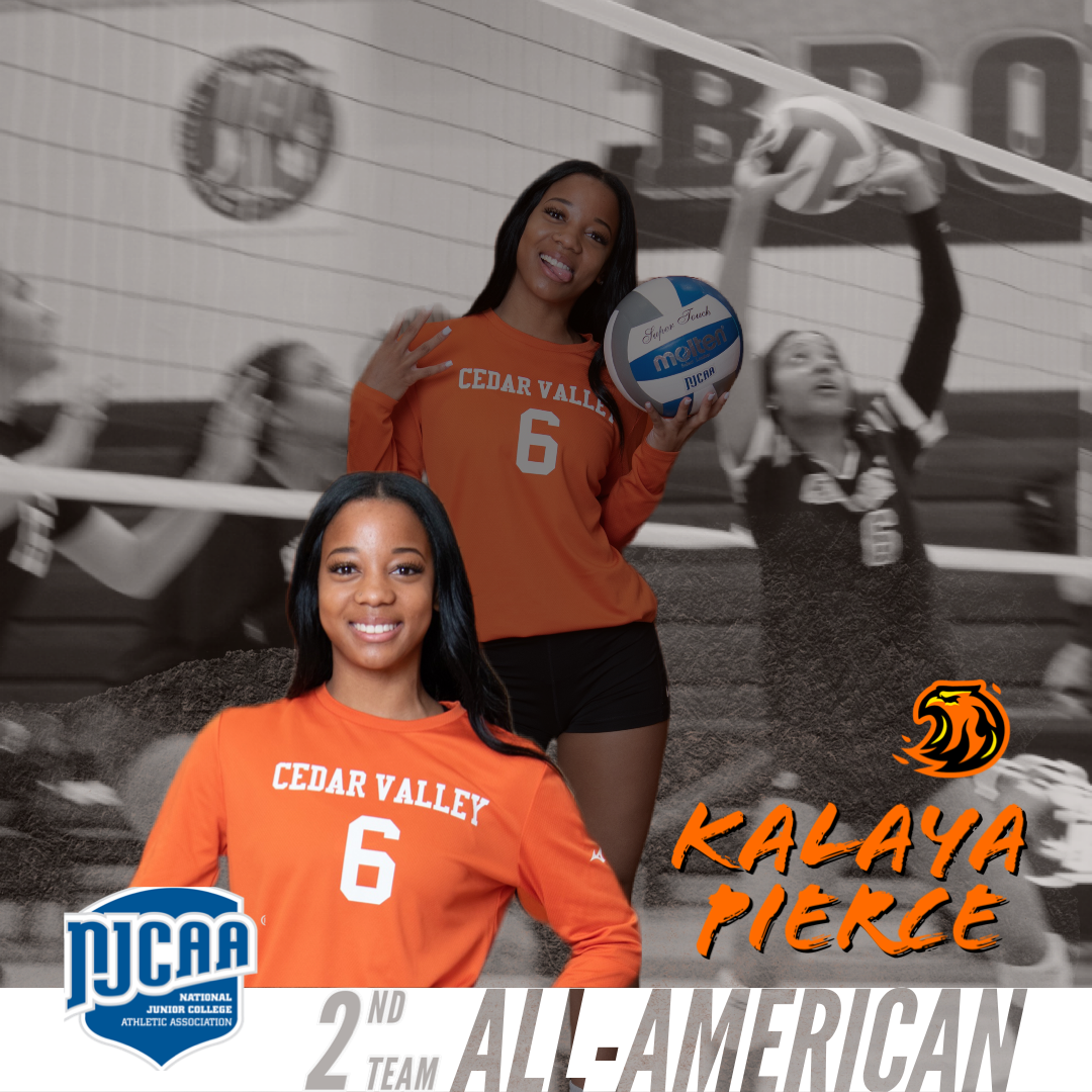 Dallas College Cedar Valley's Kalaya Pierce was named a Second Team All-American by the NJCAA Division III. 